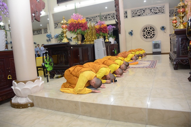 Lễ thế phát xuất gia  – đợt 2/2018