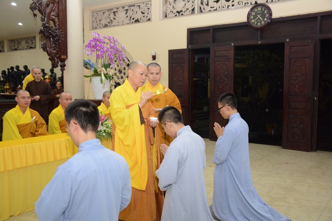 Lễ thế phát xuất gia  – đợt 2/2018