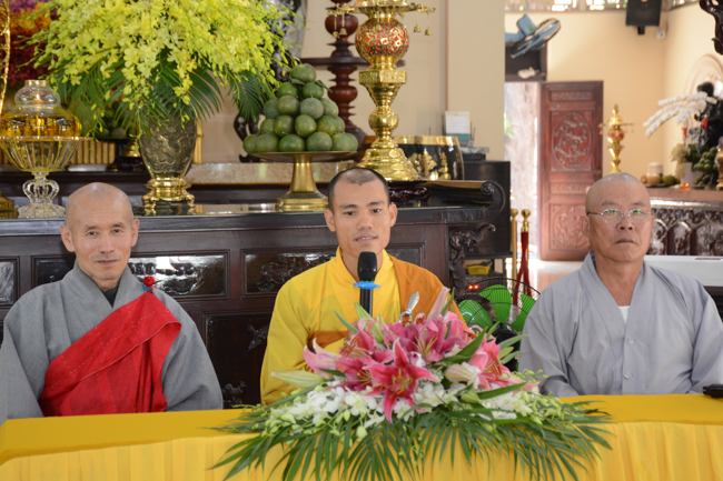Korean Buddhist Delegation Visited Hoang Phap