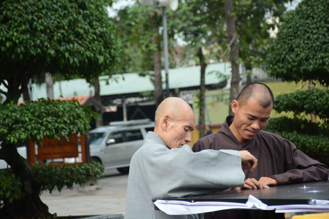 Korean Buddhist Delegation Visited Hoang Phap