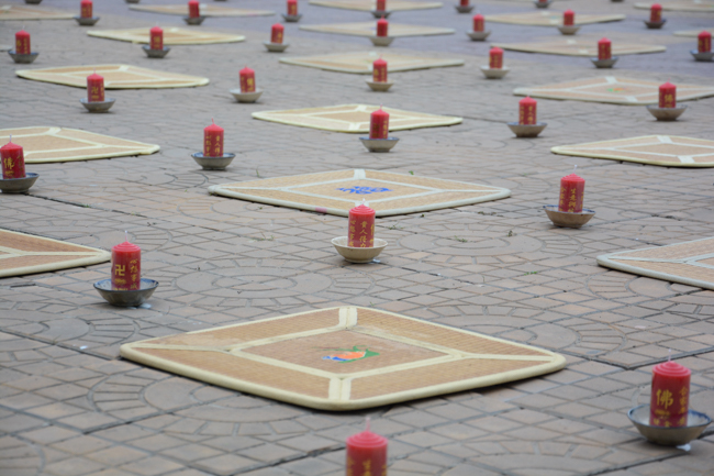 Đêm hoa đăng kỷ niệm đức Phật A-di-đà tại chùa Long Hoa  – Long An