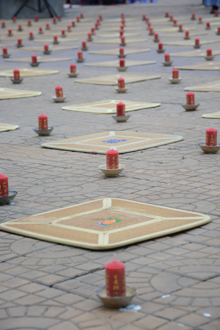 Đêm hoa đăng kỷ niệm đức Phật A-di-đà tại chùa Long Hoa  – Long An