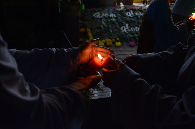 Đêm hoa đăng kỷ niệm đức Phật A-di-đà tại chùa Long Hoa  – Long An