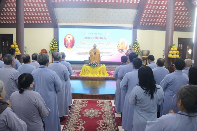 Hà Nội: Khóa tu “Hướng Về Tịnh Độ” mừng ngày khánh đản đức Phật A-di-đà