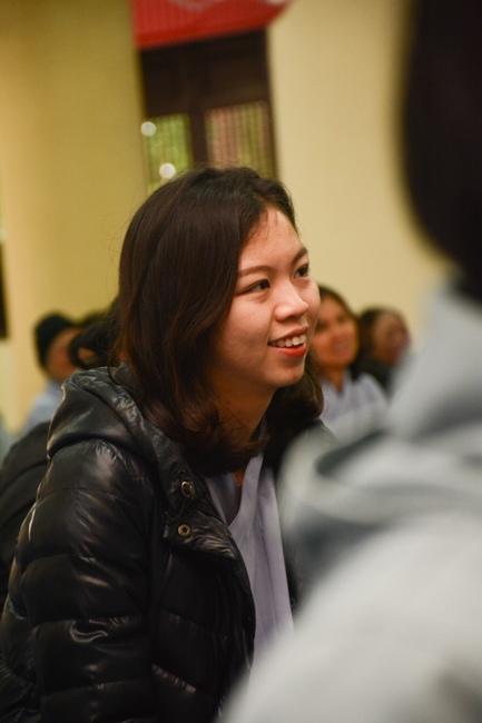 The ceremony of taking refuge at Tay Khanh Pagoda - Thai Binh