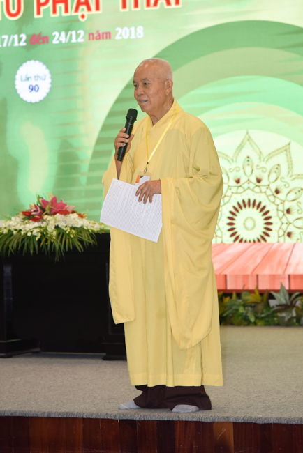 Opening The 90th Seven-Day Retreat