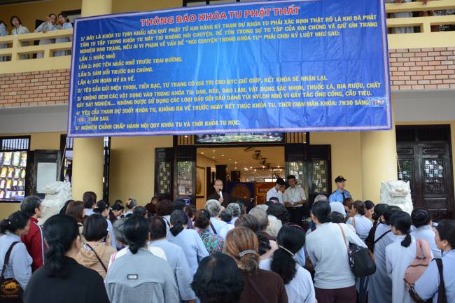 Opening The 90th Seven-Day Retreat