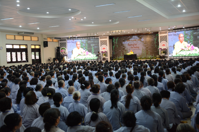 Dharma Talk “Giving up – Letting go” – The 90th Seven-Day Retreat