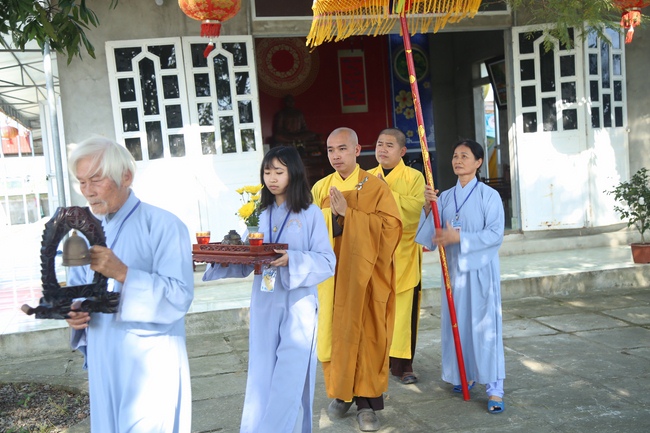 The 6th retreat of “Study of the Buddha's Practice  at Dong Cao pagoda in Thanh Hoa.