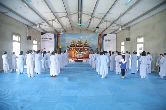 The 6th retreat of “Study of the Buddha's Practice  at Dong Cao pagoda in Thanh Hoa.