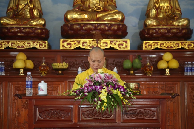The 6th retreat of “Study of the Buddha's Practice  at Dong Cao pagoda in Thanh Hoa.