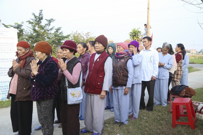 The 6th retreat of “Study of the Buddha's Practice  at Dong Cao pagoda in Thanh Hoa.