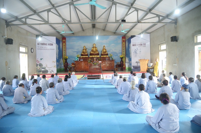The 6th retreat of “Study of the Buddha's Practice  at Dong Cao pagoda in Thanh Hoa.