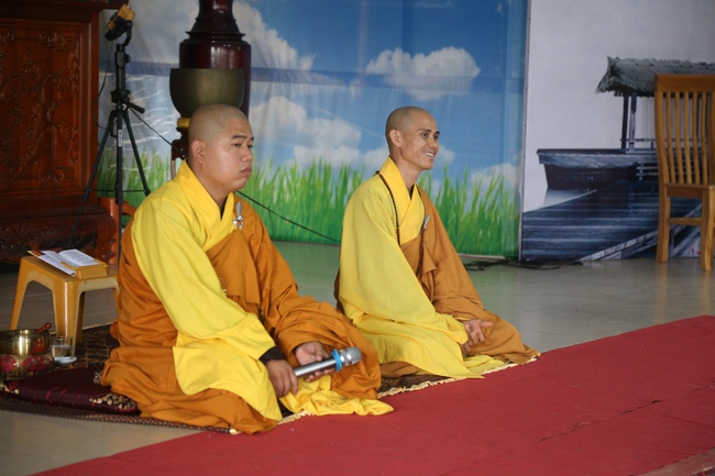 The 6th retreat of “Study of the Buddha's Practice  at Dong Cao pagoda in Thanh Hoa.