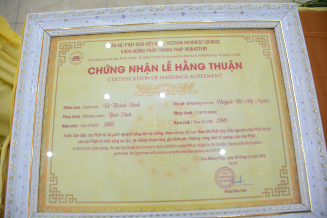 Buddhist Wedding Ceremony