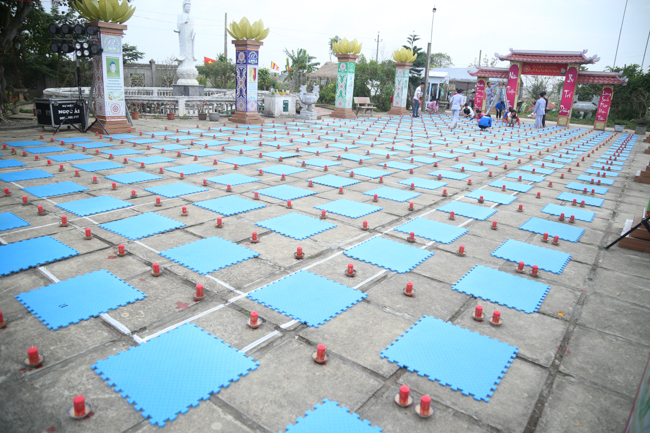 Chùa Đống Cao: Đêm hội hoa đăng kỷ niệm đức Từ Phụ A-di-đà