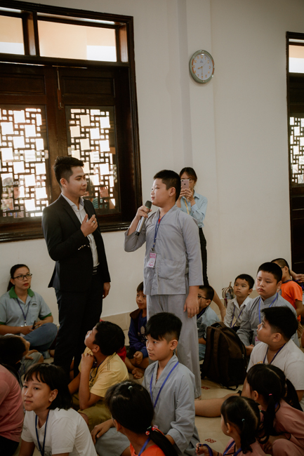 Khóa tu thiếu nhi “Em Về Bên Phật”