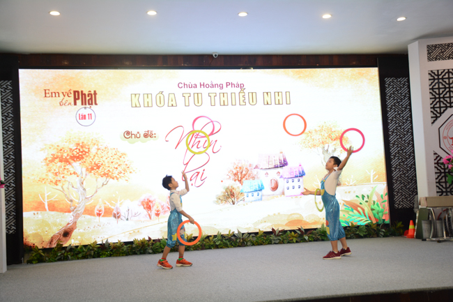 Khóa tu thiếu nhi “Em Về Bên Phật”