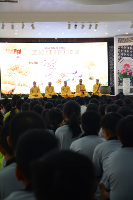 Khóa tu thiếu nhi “Em Về Bên Phật”