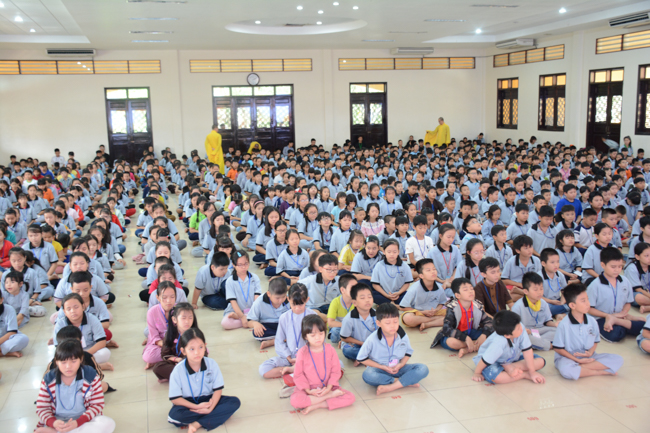 Khóa tu thiếu nhi “Em Về Bên Phật”