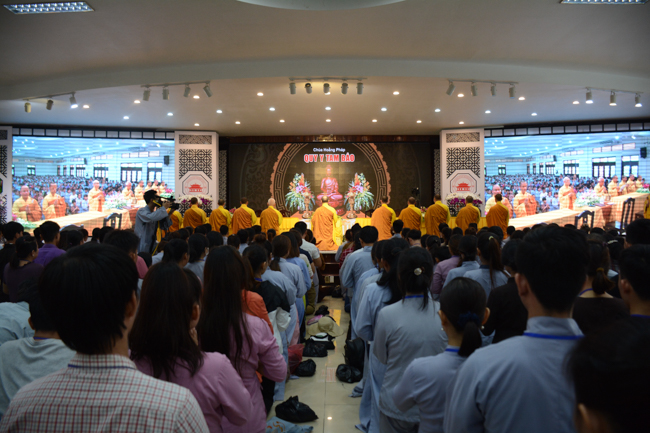 The third “Take Refuge with the Triple Gems” Ceremony in 2018