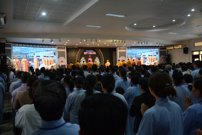 The third “Take Refuge with the Triple Gems” Ceremony in 2018