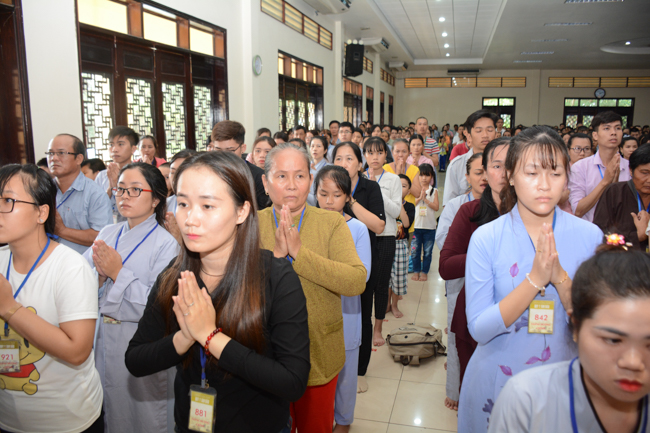 The third “Take Refuge with the Triple Gems” Ceremony in 2018