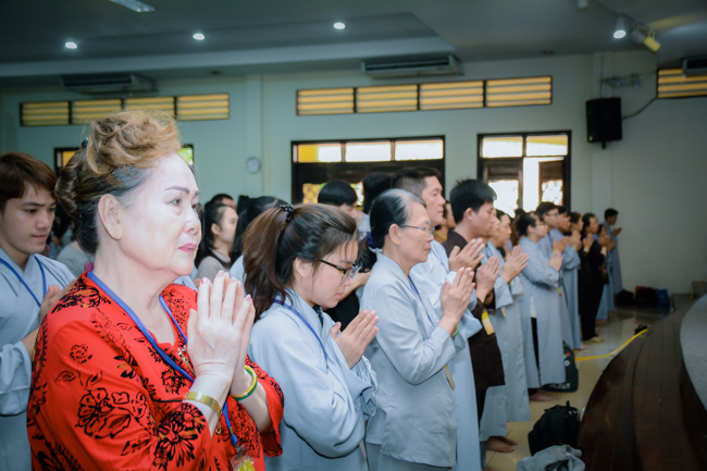 The third “Take Refuge with the Triple Gems” Ceremony in 2018