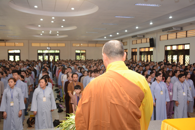 The third “Take Refuge with the Triple Gems” Ceremony in 2018