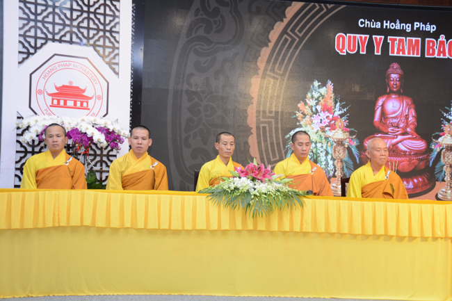 The third “Take Refuge with the Triple Gems” Ceremony in 2018