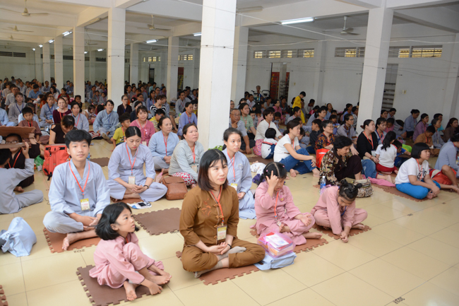 The third “Take Refuge with the Triple Gems” Ceremony in 2018