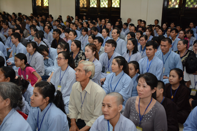 The third “Take Refuge with the Triple Gems” Ceremony in 2018