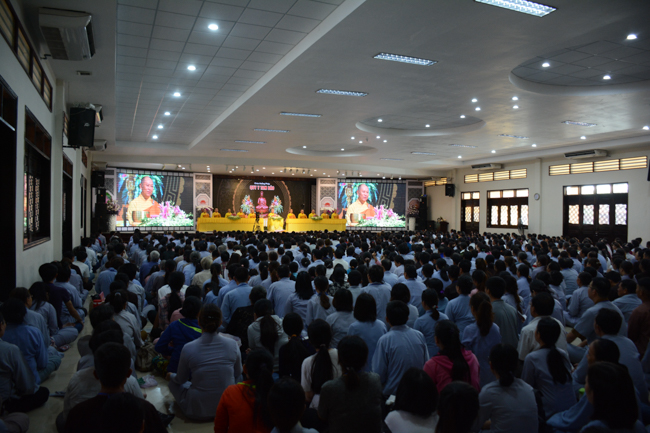 The third “Take Refuge with the Triple Gems” Ceremony in 2018