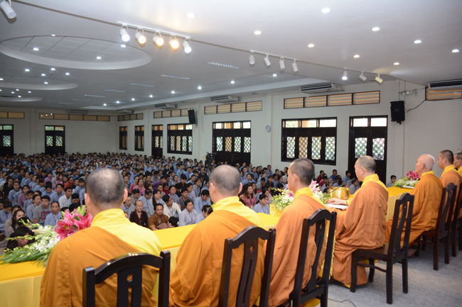 The third “Take Refuge with the Triple Gems” Ceremony in 2018