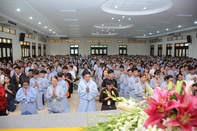 The third “Take Refuge with the Triple Gems” Ceremony in 2018