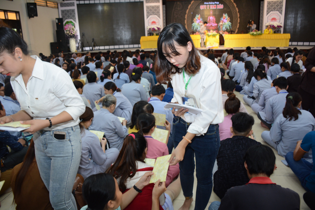 The third “Take Refuge with the Triple Gems” Ceremony in 2018