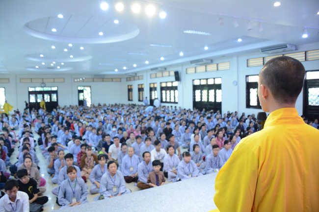 The third “Take Refuge with the Triple Gems” Ceremony in 2018