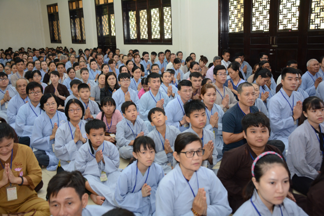 The third “Take Refuge with the Triple Gems” Ceremony in 2018