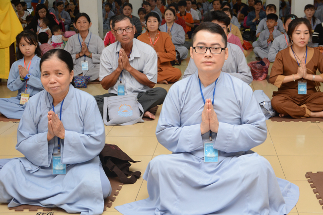 The third “Take Refuge with the Triple Gems” Ceremony in 2018