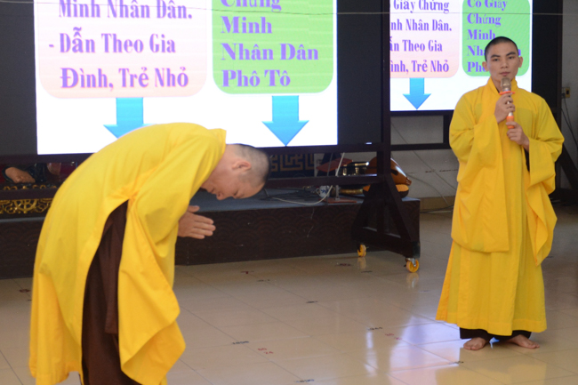 The third “Take Refuge with the Triple Gems” Ceremony in 2018