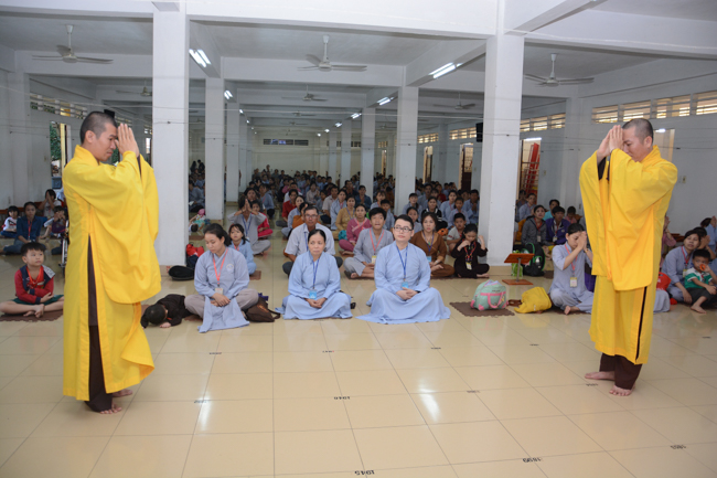 The third “Take Refuge with the Triple Gems” Ceremony in 2018