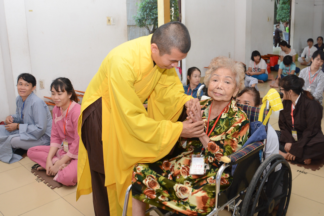 The third “Take Refuge with the Triple Gems” Ceremony in 2018