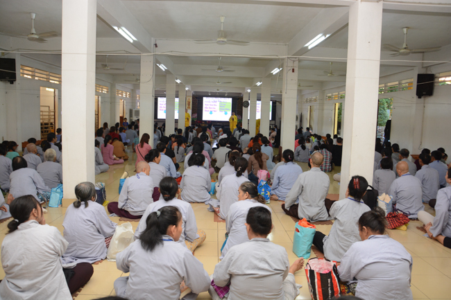 The third “Take Refuge with the Triple Gems” Ceremony in 2018