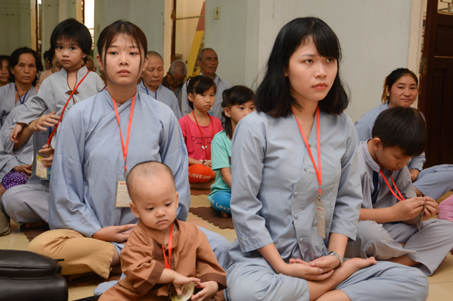 The third “Take Refuge with the Triple Gems” Ceremony in 2018