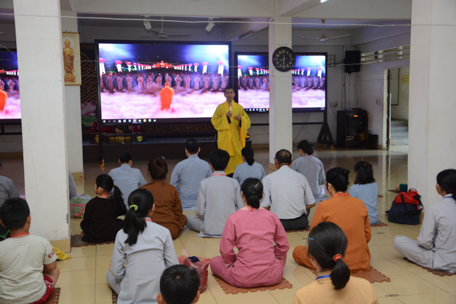 The third “Take Refuge with the Triple Gems” Ceremony in 2018