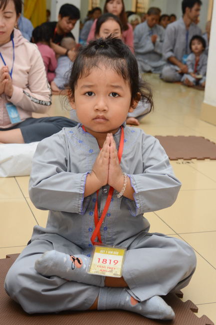 The third “Take Refuge with the Triple Gems” Ceremony in 2018