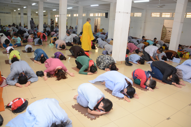 The third “Take Refuge with the Triple Gems” Ceremony in 2018