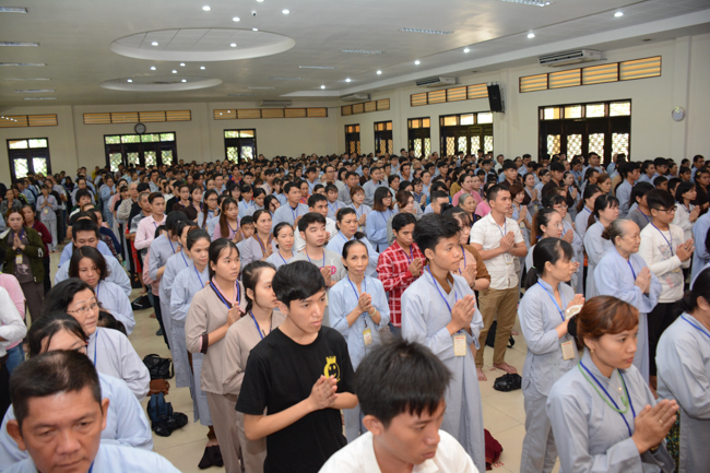 The third “Take Refuge with the Triple Gems” Ceremony in 2018