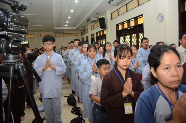 The third “Take Refuge with the Triple Gems” Ceremony in 2018