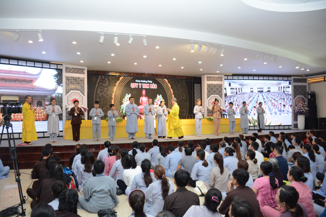 The third “Take Refuge with the Triple Gems” Ceremony in 2018